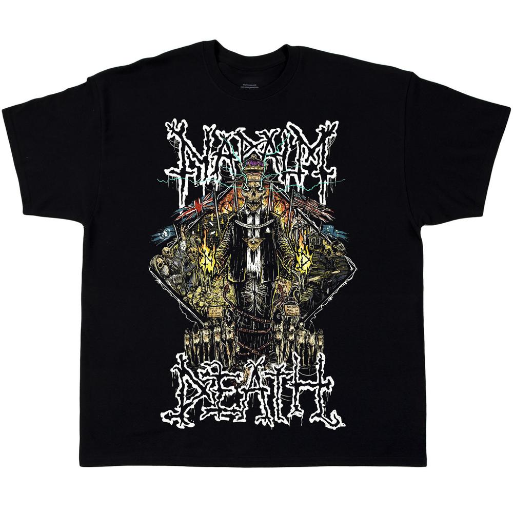 

Черная футболка унисекс Napalm Death