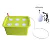 110/220V 6-Holes Static Plant Site Hydroponic Nursery Pot Growing Box Hydroponic Systems Kit Soilless Cultivation Box Indoor