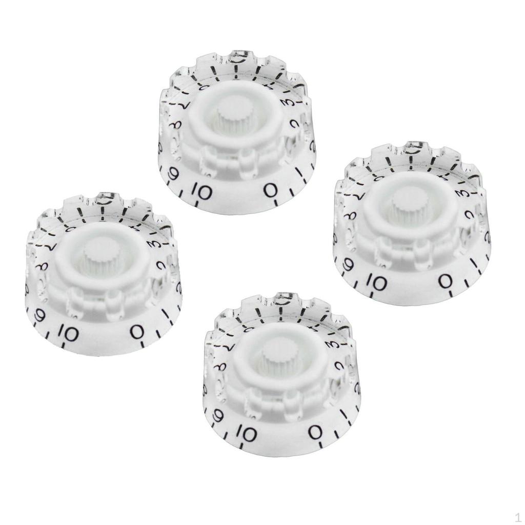 4 PCS Metric Guitar Knob Compatible with LP Electric Musical Instrument Accessories