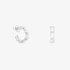 [TOUS] Silver Straight Bear 5.5mm Ring Earrings 1003488100