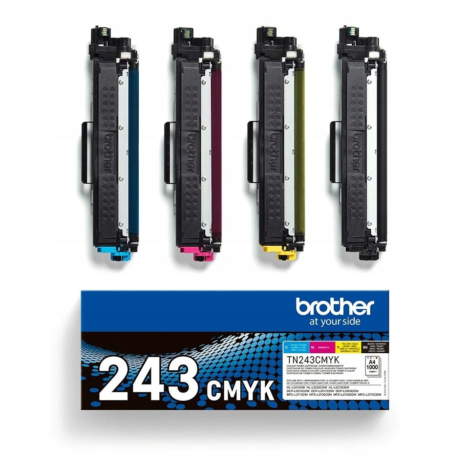 BROTHER Toner kit TN243CMYK = TN-243CMYK