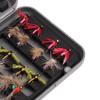 Roadrunner 40 Fly Hook Set Freshwater Feather Roadrunner Bait Fishing Hooks