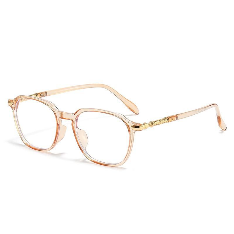Anti-Computer Radiation Glasses Frame Anti-Blue Light Fashion Plain Glasses Eye Protection Versatile Korean Female Tide Street Shot