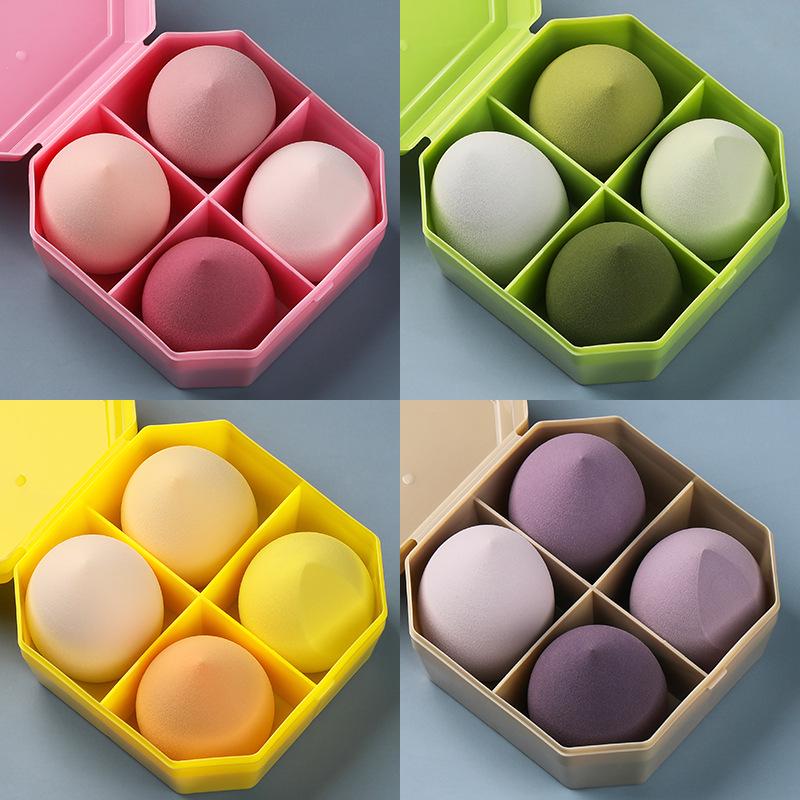 Beauty Sponge Set: Gourd & Water Drop Makeup Puff, Air Cushion Sponge, Powder Puff Beauty Tools