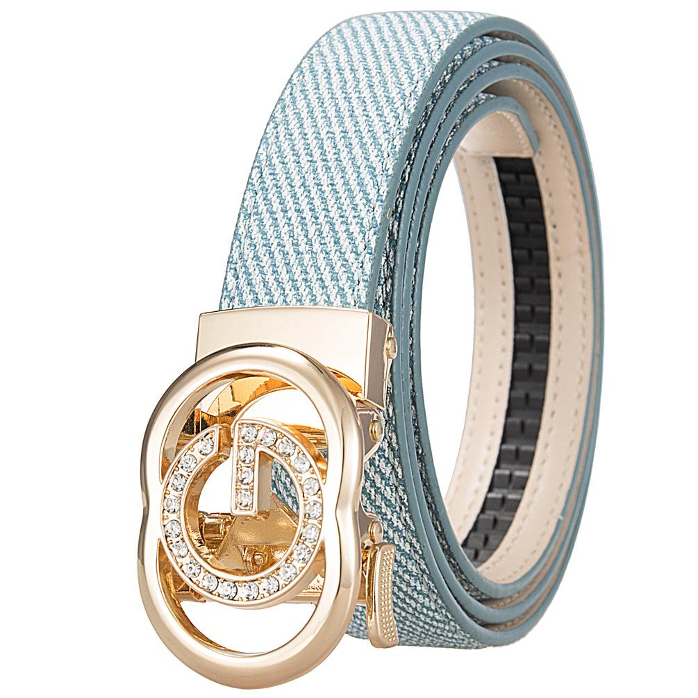 

1 шт. Ремень женский ремень, сплав автоматический, цветной ремень, ремень Ly35-35946-3 105cm