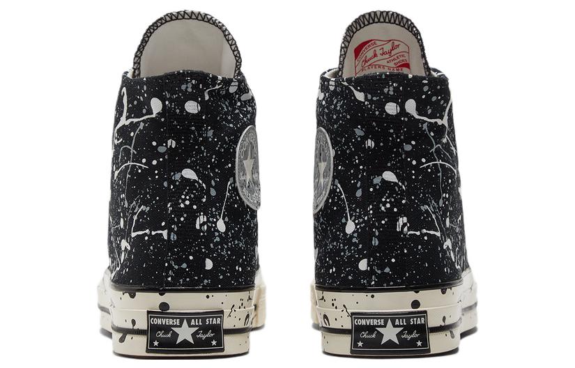 Chuck 70 Converse High 'Archive Verfspatten - Zwart' A01171C