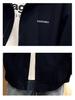 Hong Kong Style Men's Casual Waterproof Jacket - Spring/Autumn Korean Trend, Simple Workwear, Loose Fit