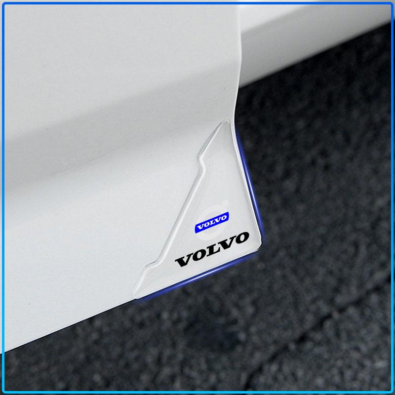 2Pcs Transparent Car Door Corner Cover Anti-Scratch Protection Sticker For Volvo XC60 XC90 S60 S80 S40 V40 V60 V70 V50 XC70
