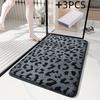 Leopard Print Carpet Personalized Doormat Soft Bathroom Mat Welcome Mat Soft Carpet For Live Room Rug For Bedroom Home De