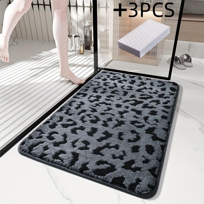 Leopard Print Carpet Personalized Doormat Soft Bathroom Mat Welcome Mat Soft Carpet For Live Room Rug For Bedroom Home De
