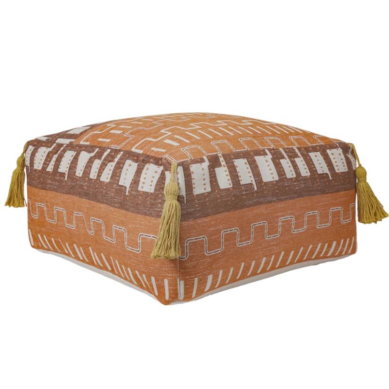 

моющийся 45x45x20 см Круглая Марокканская Эластичная Хлопковая Мягкая Подушка Пол Диван Сиденье Подушка Татами Коврики Домашний Декор Офисное Кресло 40x40x20cm