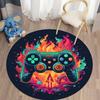 Gamepad HD Printed Round Carpet.soft and Comfortable,exquisite, Living Room,bedroom,sofa,entry Door Mat.table,chair,gift,Rug