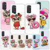 Cute Owl Hearts Lover Phone Case For Xiaomi Redmi Note 15 14 13 12S 12 11 Pro Plus 14S 11S 11E 10 10S 11T 5G Personalized Cover