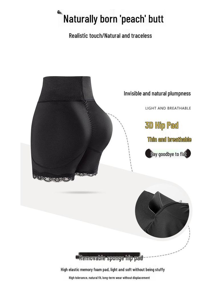 Women's High-Waisted Body-Shaping Pants: Tummy Control, Hip-Lifting, and Large Size for Big Buttocks and Hips