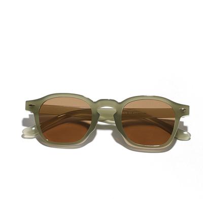 Sunglasses Men'S Trend Olive Green Glasses Ins Xiaohongshu Sunglasses Women