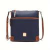 Retro Messenger Bag For Women, Simple Vegan Leather Purse, Classic Style Shoulder Bag