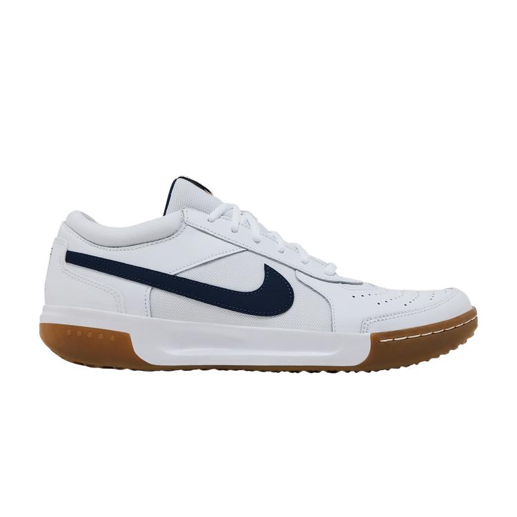 NikeCourt Zoom Lite 3 White Midnight Navy Gum 49.5