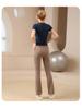 Cross-Border Slimming Quick-Dry Sport T-Shirt - Elastic, Breathable, Short-Sleeve, New Style Yoga Top