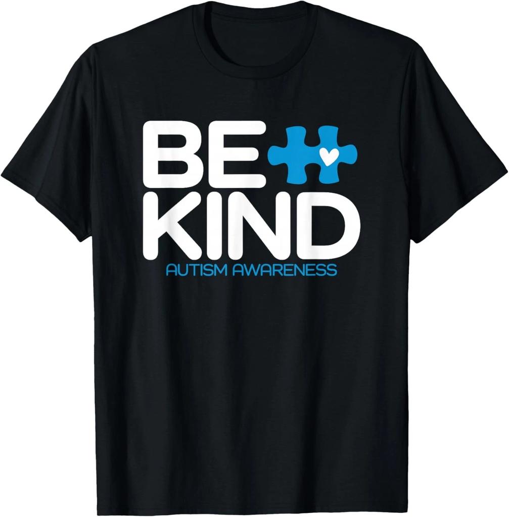 Vintage Autism Be Kind Autism Awareness Unisex T-Shirt