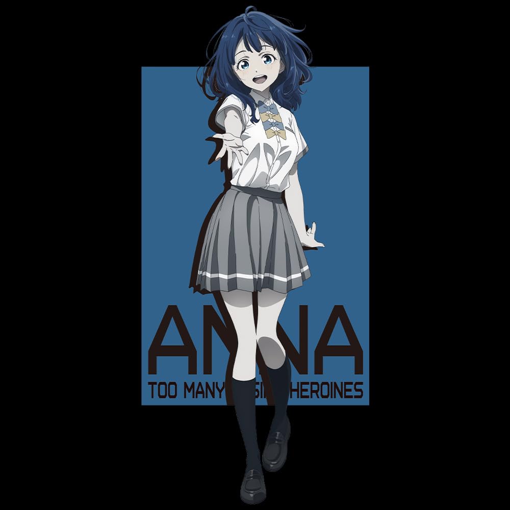 Too Many Losing Heroines T-shirt Anna Yanami XL Size