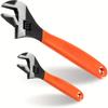 Adjustable Wrench Large Opening Long Short Handle Mini Monkey Spanner Rubber Wrapped Key Plumbing Pipeline Bathroom Tools