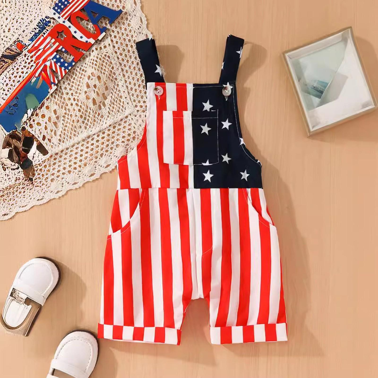 

Летний комбинезон Baby Star для девочек 100 красный