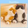 Fat Animal Cat Stuffed Plush Toy Cartoon Orange Gray Doll Children Birthday Gift