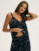 Crispella Esotiq Women' Pajamas with Straps | Navy