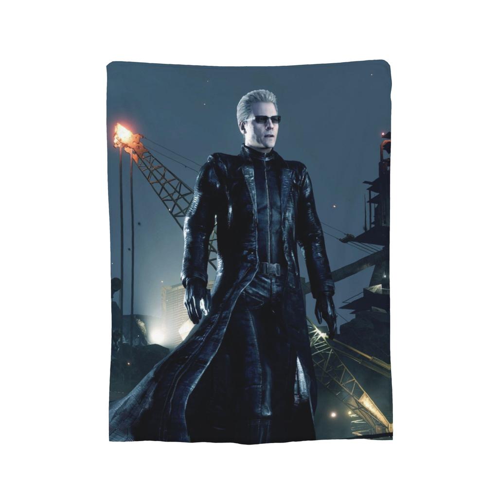 Albert Wesker  Blanket Ultra Soft Throw Blankets for Bed 50x60 Inch Multi-size Quilt