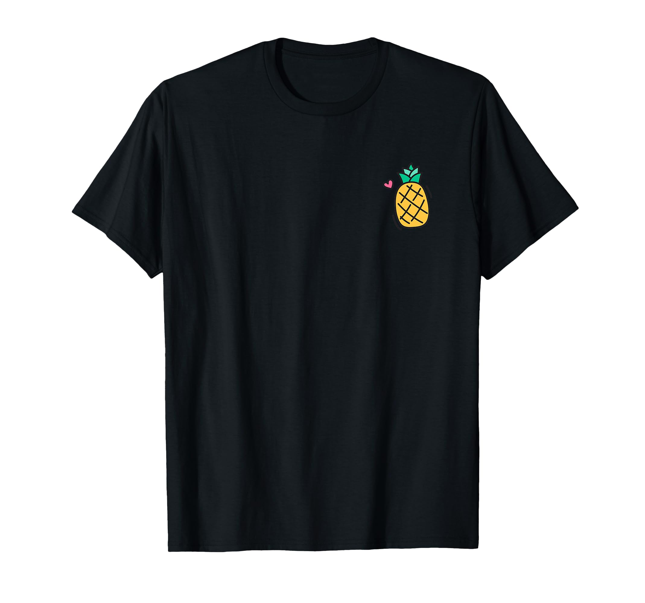 

Minimalist Sweet Pineapple T-Shirt for Kids, Women, and Men