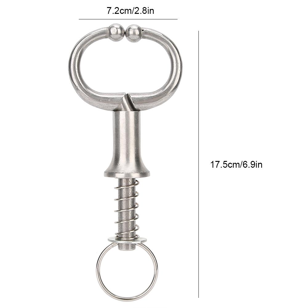 Stainless Steel Self Locking Type Cattle Nose Plier Cow Nose Clip Farm Tool Accessories