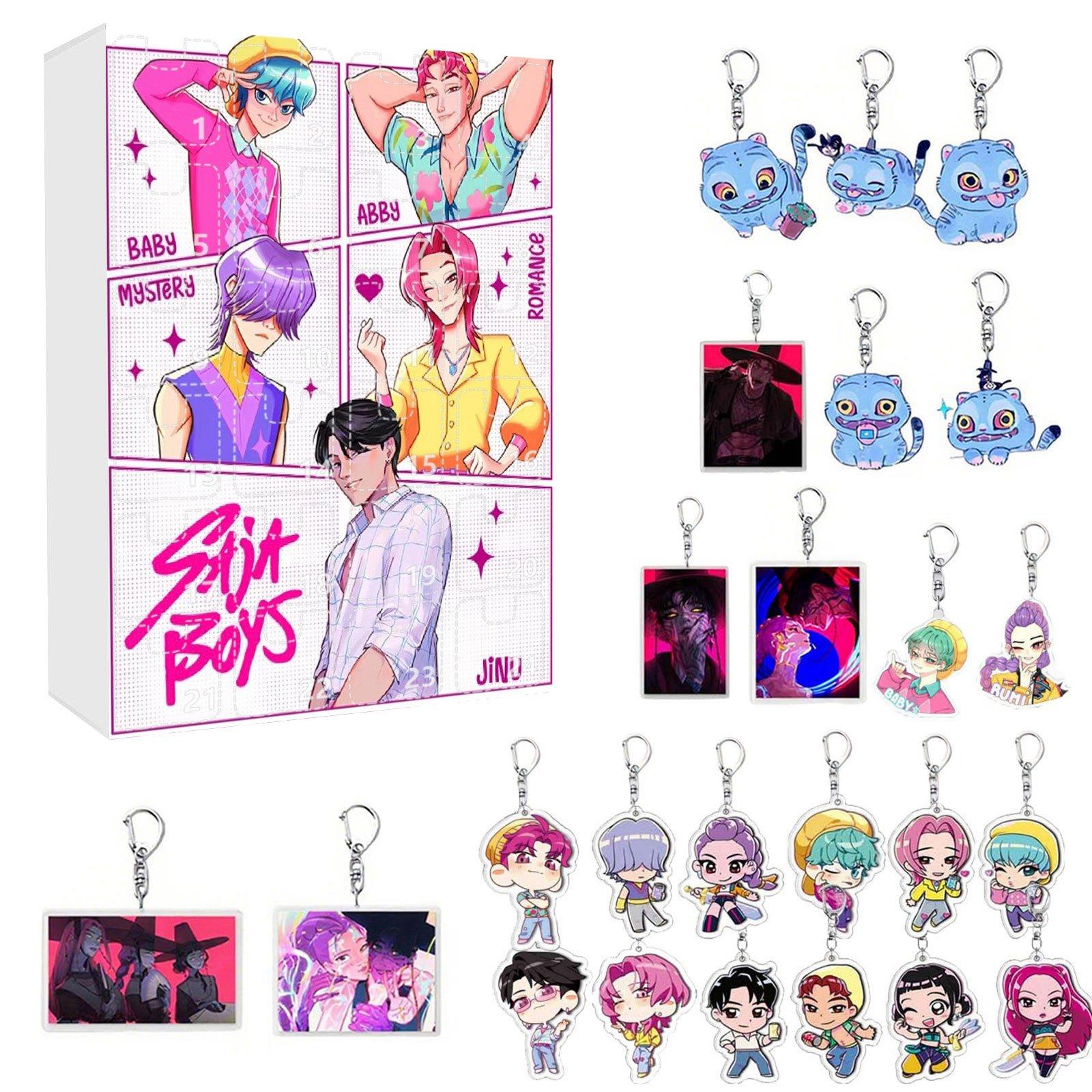 

2D Адвент-календарь включает 24 адвент-календаря, календарь обратного отсчета и коллекционные сюрпризы One Size