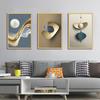 Minimalist Abstract Wall Poster Modern Style Canvas Print Texture Painting Interior Room Decoration Wall Art Picture