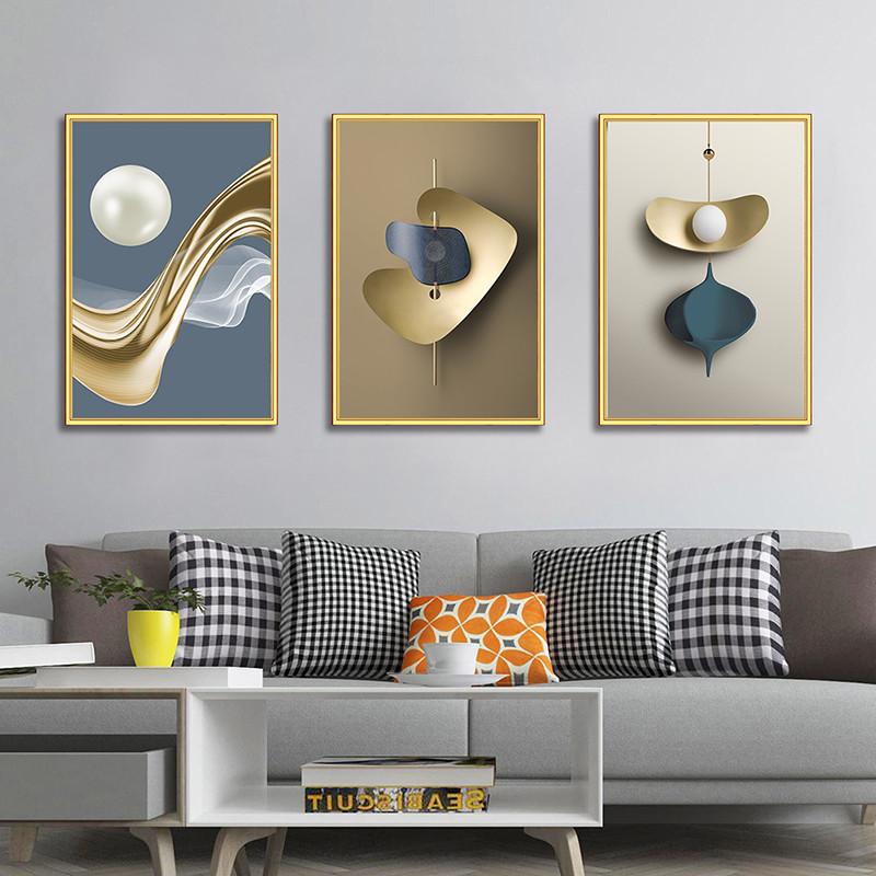 Minimalist Abstract Wall Poster Modern Style Canvas Print Texture Painting Interior Room Decoration Wall Art Picture