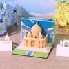 3D Paper Carving Art Craftwork Memo Pad Notepad Note Pad Desk Decoration Creative Diy Decorative Gift For Christmas Housewarming