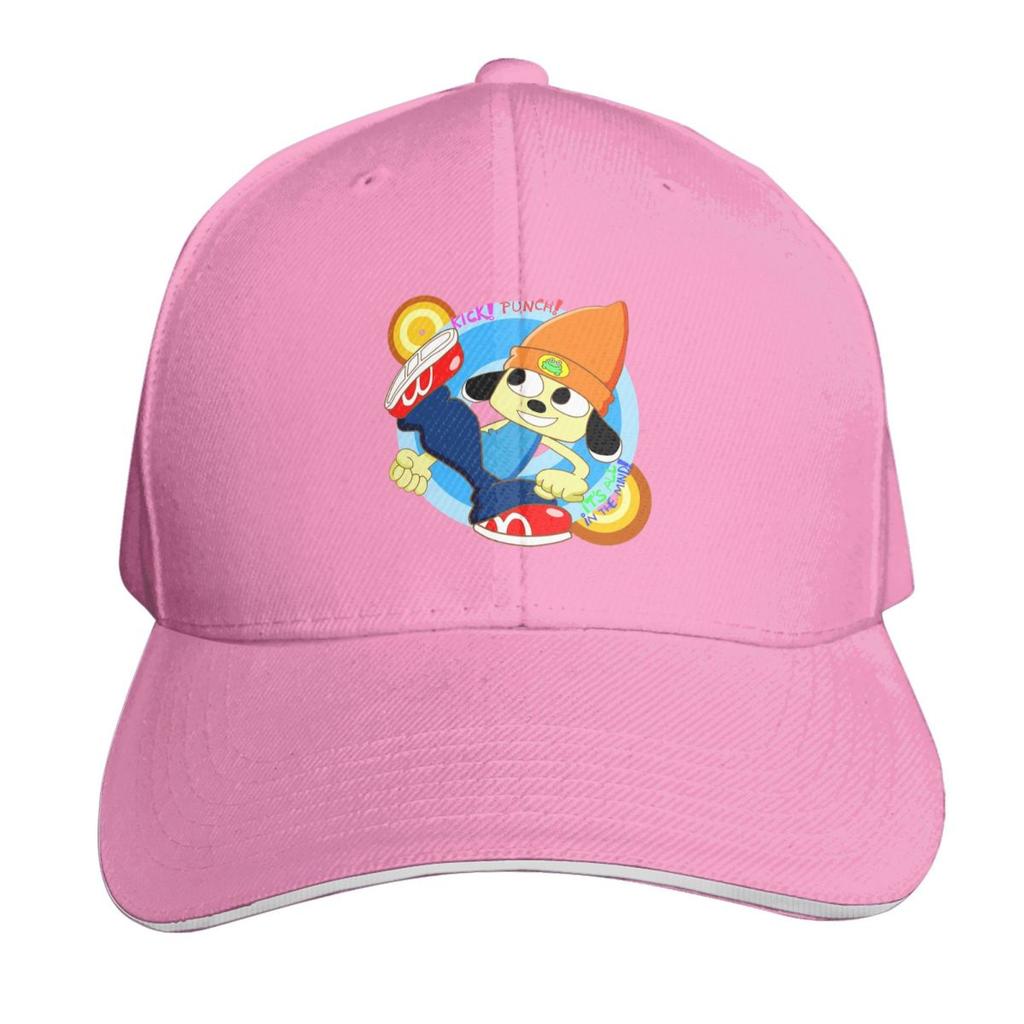 Parappa The Rapper Patchc Cartoon Game Cap Fashion Casual Baseball Caps Adjustable Hat Hip Hop Summer Unisex Baseball Hats