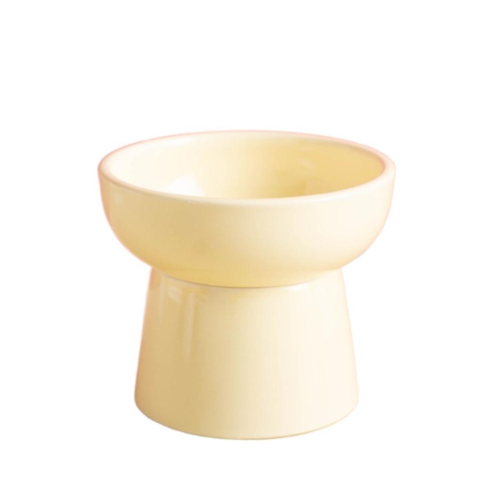 Ceramic Cat Elevated Bowl High Foot Pet Feeding Dishes Nordic Style Dog Food Water Feeders  Kitten
