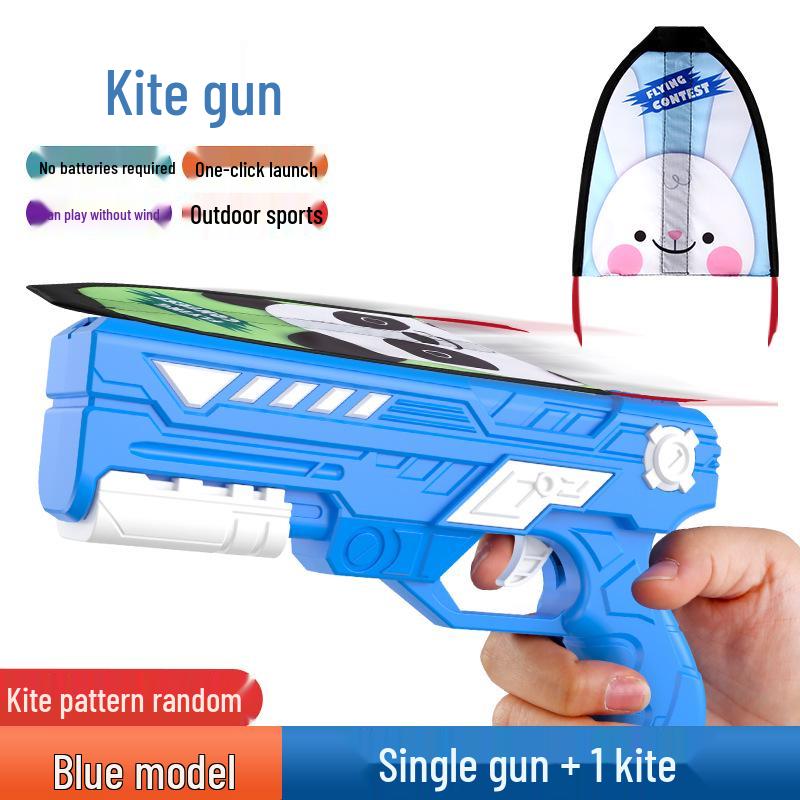 Handheld Light-up Foam Airplane Catapult Toy for Kids & Parents