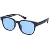 ARCSTYLE HEV420 Cut Sunglasses Frame Shiny Black Lens Light Blue D2003-1 Color Color