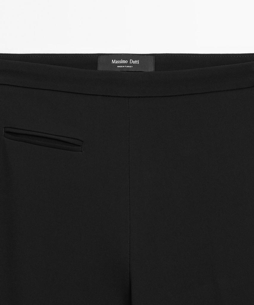 Masimodutti Pocket Detail Flare Pants