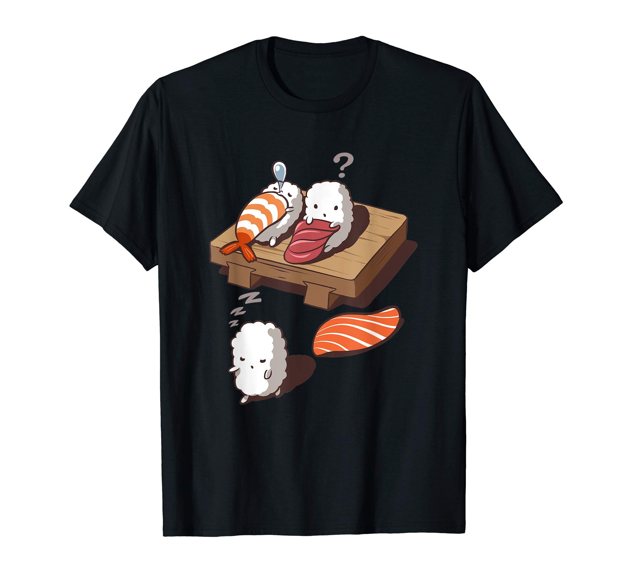 

Футболка Sleepy Sushi Sushi с креветками, лососем и тунцом