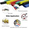 164/560pcs Polyolefin Heat Shrink Tubing Set 2:1 Shrink Ratio for Wires Cables Multicolor Sleeves
