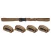 5pcs Cargoes Strap Buckle Tie Down Belt Luggage Strap for Outdoor Backpack Camping Bag