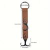 Faux Leather Car Seat Back Hooks - Perfect for Grocery Bags, Coats, Umbrellas & Handbags - Fit Vehicle Accessories