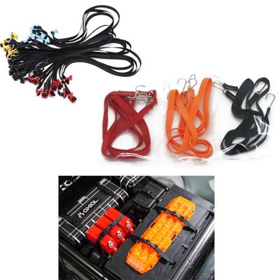 5Pcs RC Car Roof Luggage Rack Rope Decorate Strap For 1/10 RC Crawler Car AXIAL SCX10 Traxxas TRX4 RC4WD D90