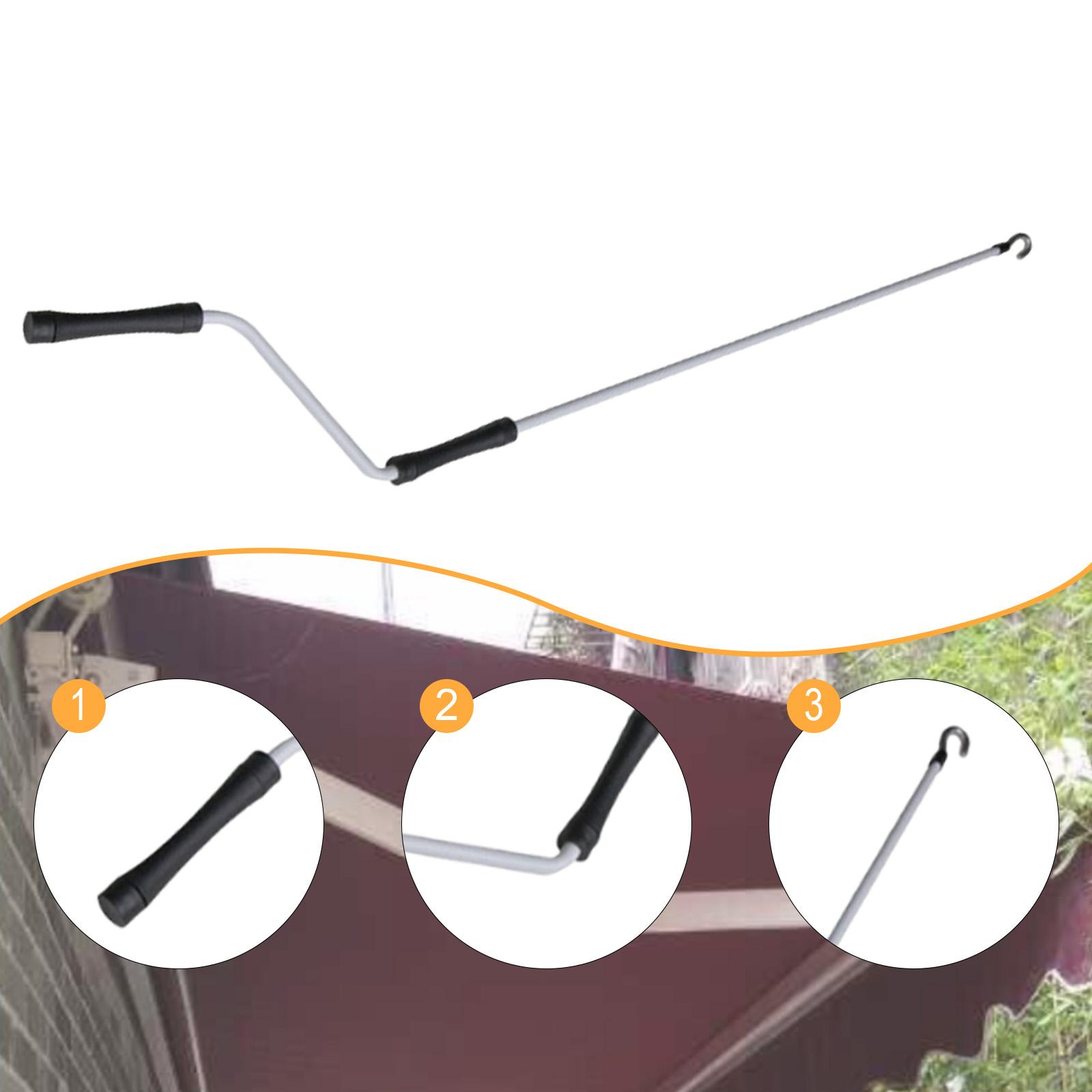 

Ручка для маркизы, 100 см, деталь для экрана маркизы, для дождевого навеса, двора, открытой площадки