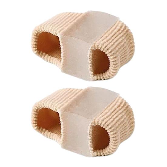 Bunion Toe Separators for Overlapping Toes Women Men Gel Toe Spacers with Secure Loop Bunion Corrector for Pain Relief And Toe Straightening