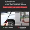 5M Car Door Protector Anti Collision Strip U Type Universal High Quality Rubber Car Door Edge Protection Car Accessories