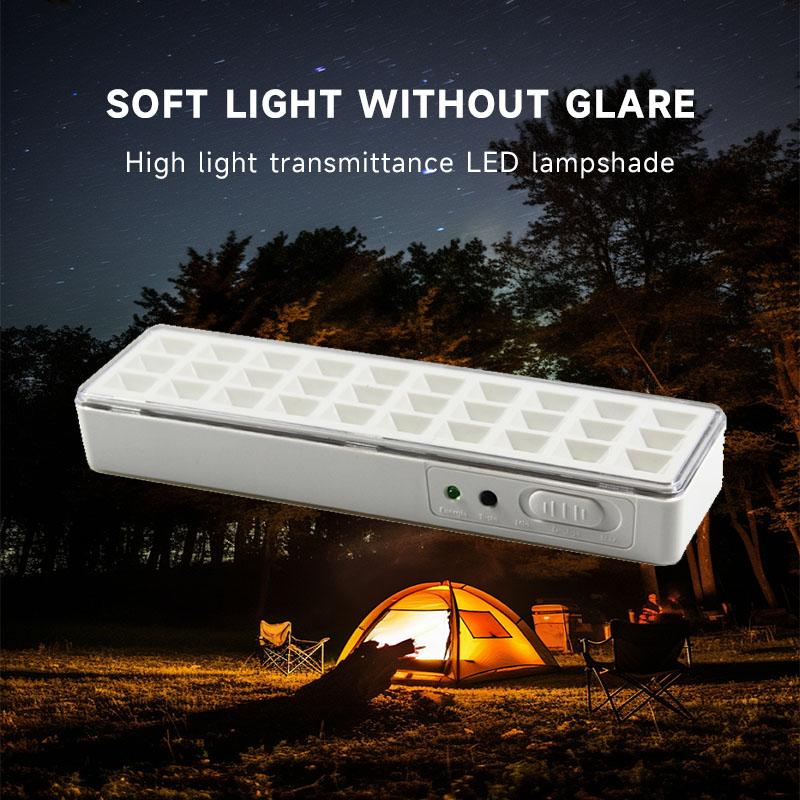 1/2/3/4pcs Emergency Light 30LED Emergency Evacuation Lamp Wall-mounted Home Bulb Rechargeable Camping Lights for Power Outage