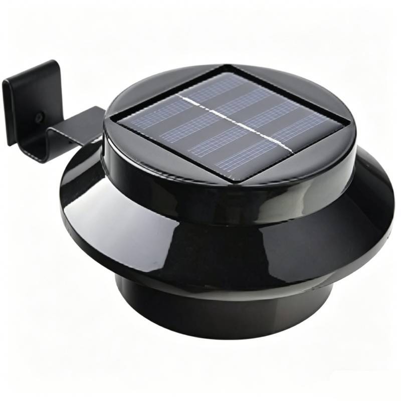 Solar-Außenzaunleuchte mit wasserdichter LED zur Beleuchtung von Gartenwegen